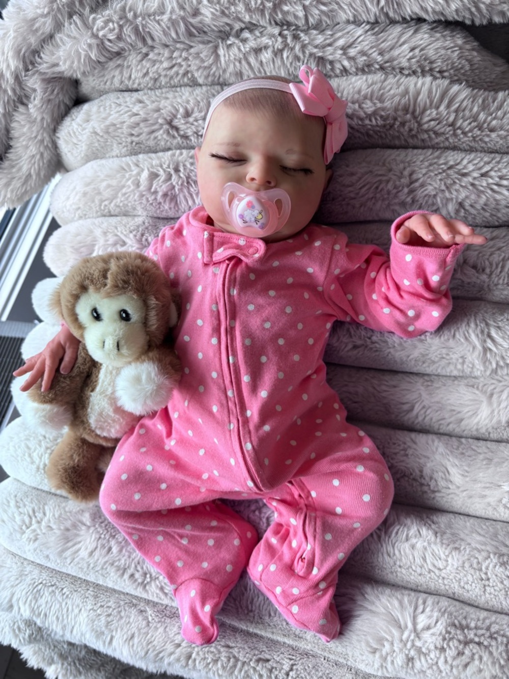 Handpainted Reborn Laura Doll From Bonnie Brow.